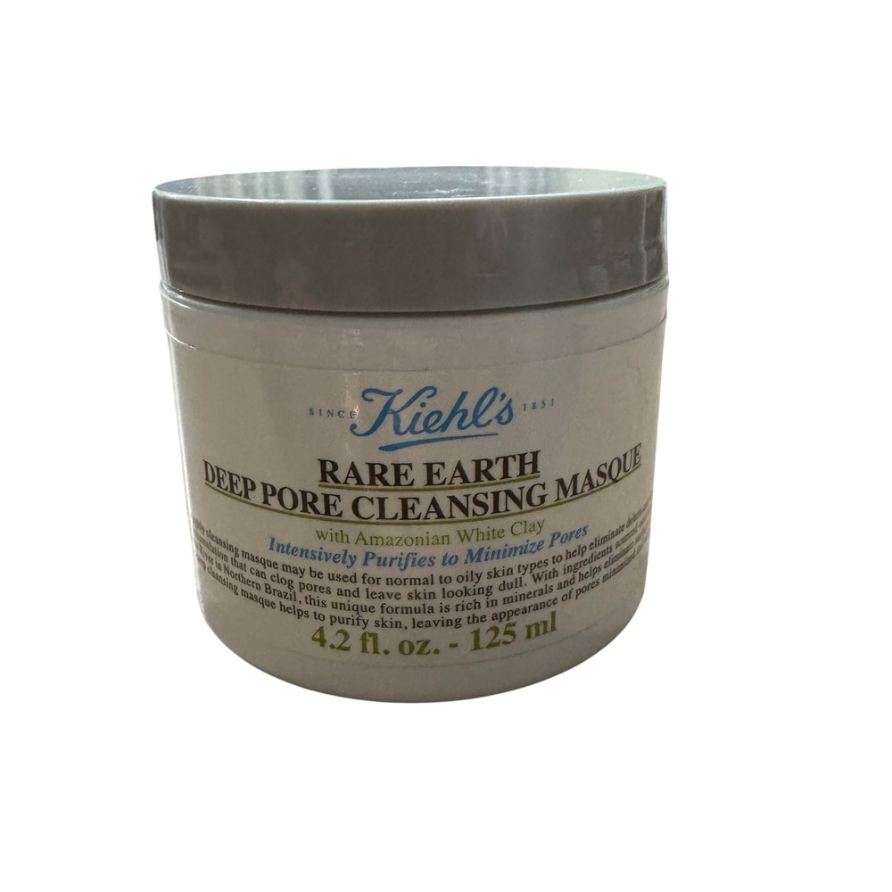 Kiehl's Rare Earth Deep Pore Cleansing Masque Amazonian White Clay 4.2 oz